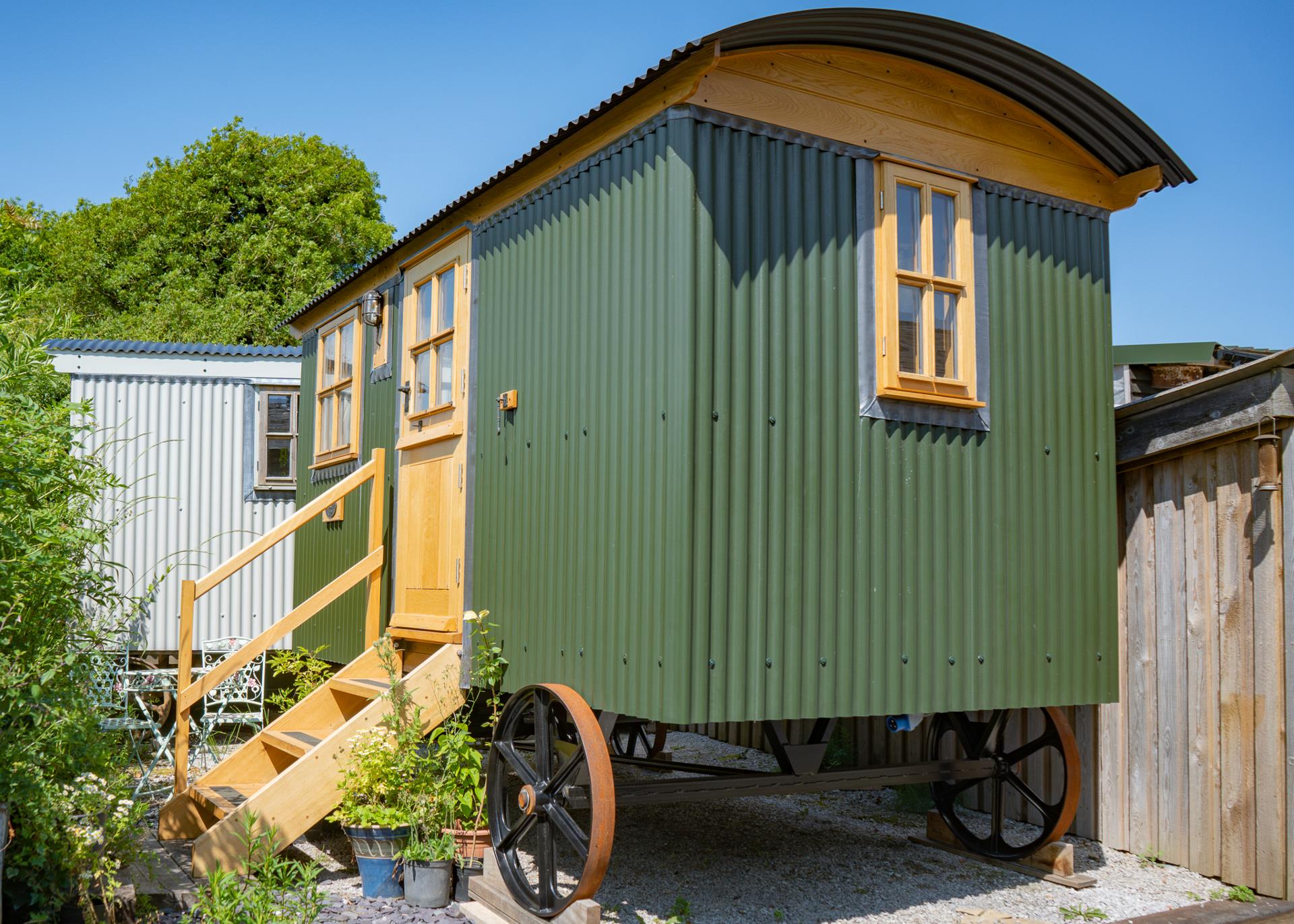 Wells 14ft Glamping Shepherds Hut