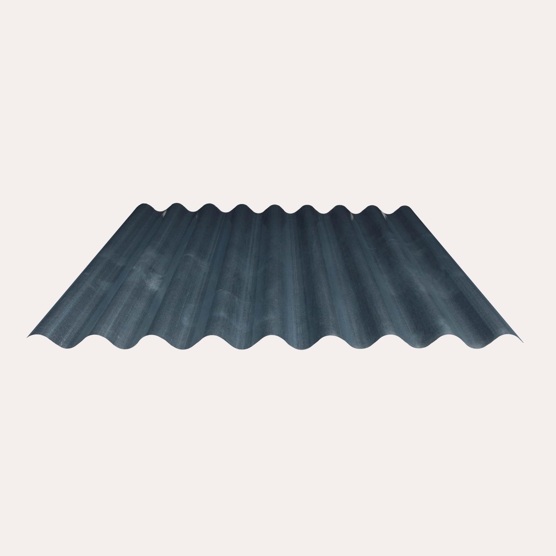 8-3 Corrugated Roof Sheet - Galvanised Steel Finish