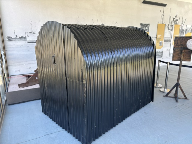 Supplying Sheeting for a Replica Anderson Shelter at The Royal Logistic Corps Museum